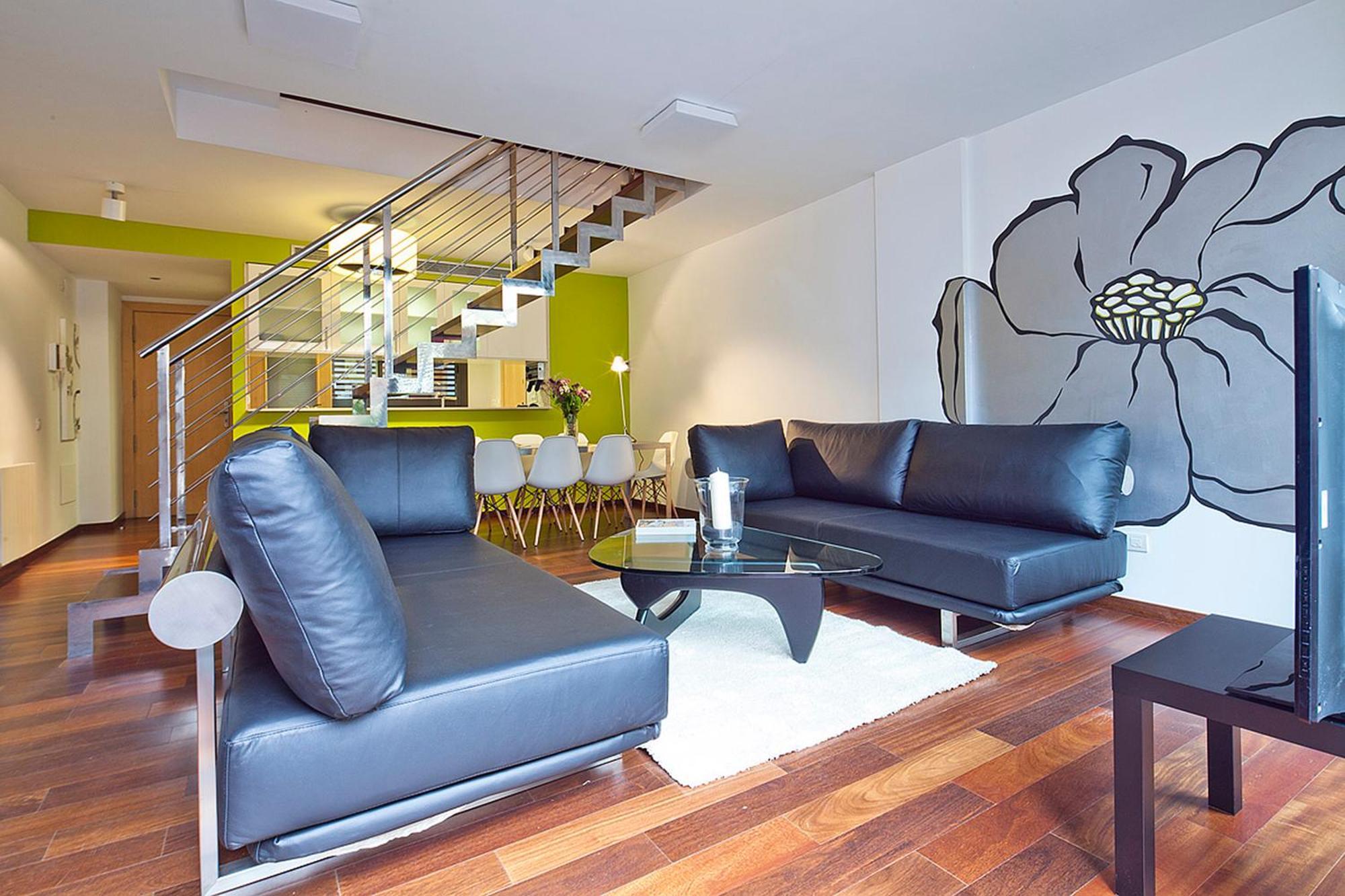 My Space Emirates - Splendid Apartment With Terrace And Pool Near Park Gueell バルセロナ エクステリア 写真