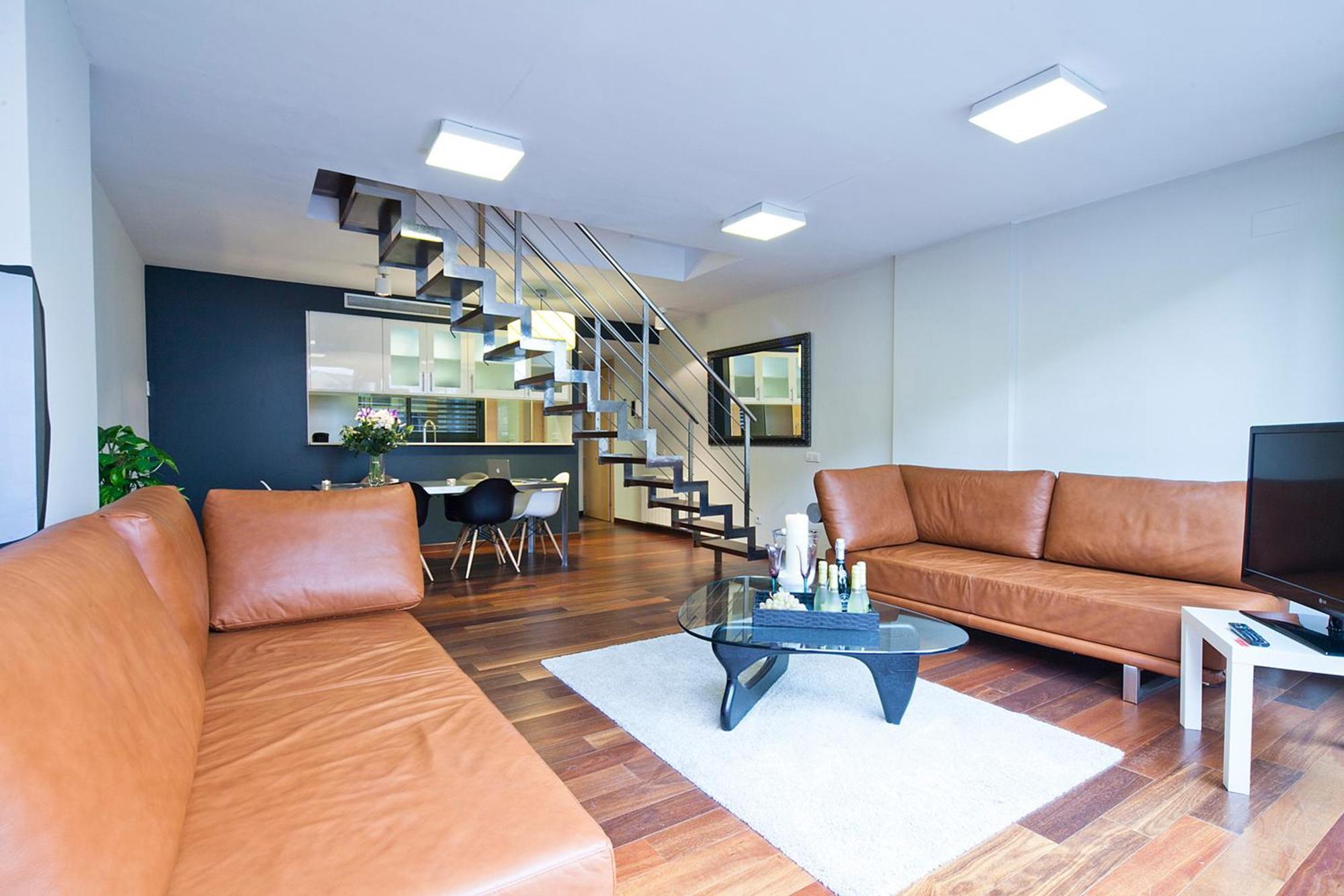 My Space Emirates - Splendid Apartment With Terrace And Pool Near Park Gueell バルセロナ エクステリア 写真